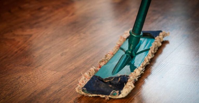 Cleaning - Brown Wooden Floor